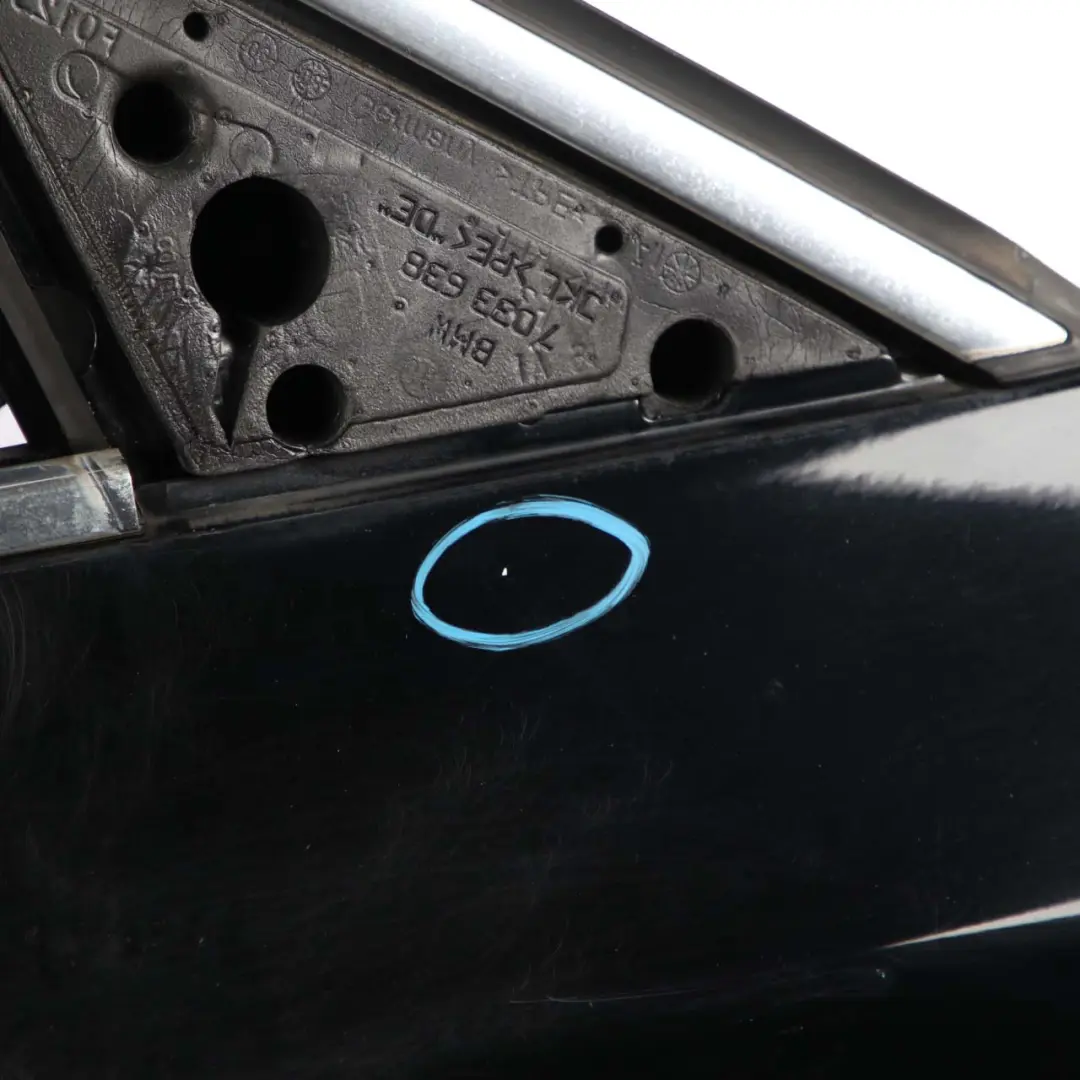 Door Front Right O/S Black Schwarz 2 - 668 to BMW 5 Series E60 E61 3 with Part number 7202340 BMW 5 Series E60 E61 3 Door Front Right O/S Black Schwarz 2 - 668 - SKU 7202340-SCH3 - Part number 7202340