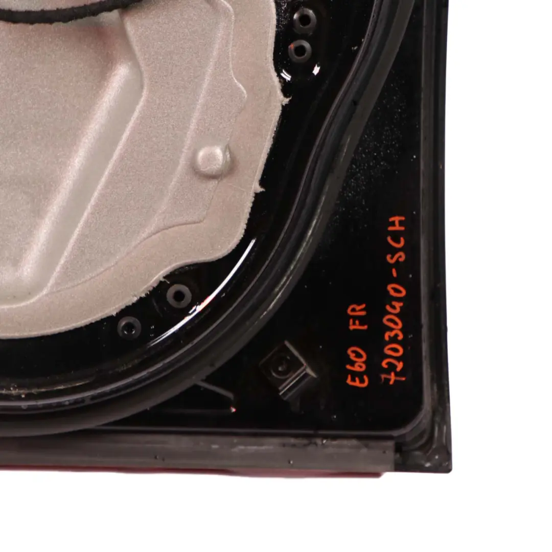 Door Front Right O/S Black Schwarz 2 - 668 to BMW E60 E61 with Part number 7202340 BMW E60 E61 Door Front Right O/S Black Schwarz 2 - 668 - SKU 7202340-SCH - Part number 7202340