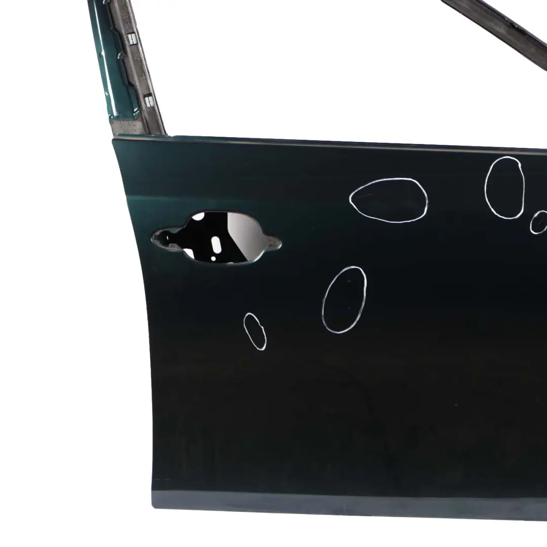 Door Front Right O/S Tiefgruen Deep Green Metallic - A43 to BMW 5 E60 E61 with Part number 7202340 BMW 5 E60 E61 Door Front Right O/S Tiefgruen Deep Green Metallic - A43 - SKU 7202340-TG1 - Part number 7202340