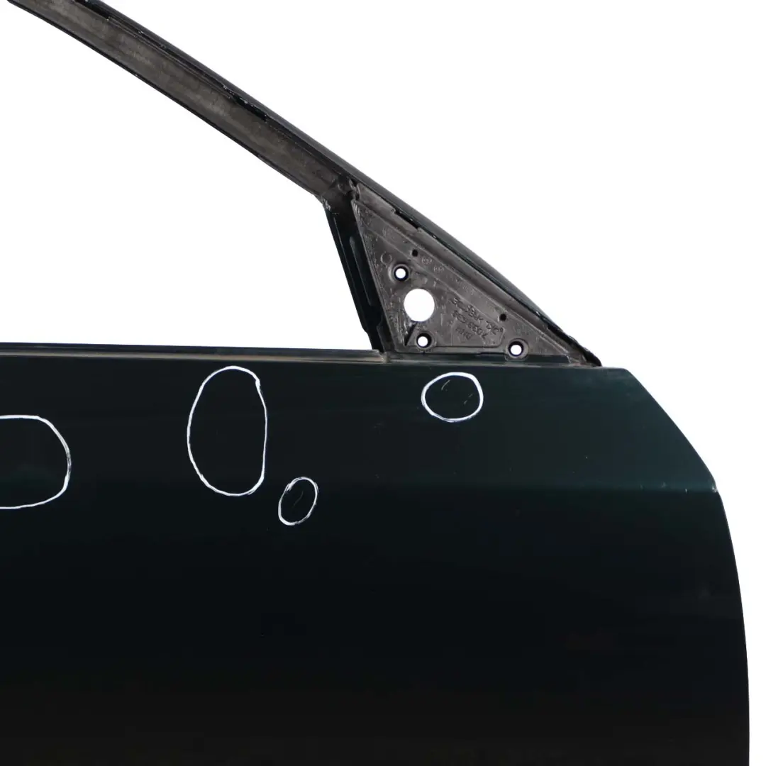 Door Front Right O/S Tiefgruen Deep Green Metallic - A43 to BMW 5 E60 E61 with Part number 7202340 BMW 5 E60 E61 Door Front Right O/S Tiefgruen Deep Green Metallic - A43 - SKU 7202340-TG1 - Part number 7202340