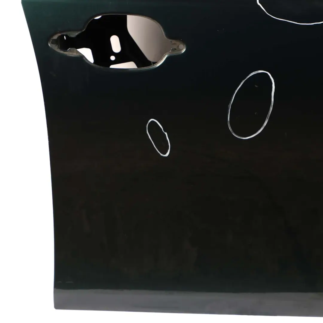 Door Front Right O/S Tiefgruen Deep Green Metallic - A43 to BMW 5 E60 E61 with Part number 7202340 BMW 5 E60 E61 Door Front Right O/S Tiefgruen Deep Green Metallic - A43 - SKU 7202340-TG1 - Part number 7202340