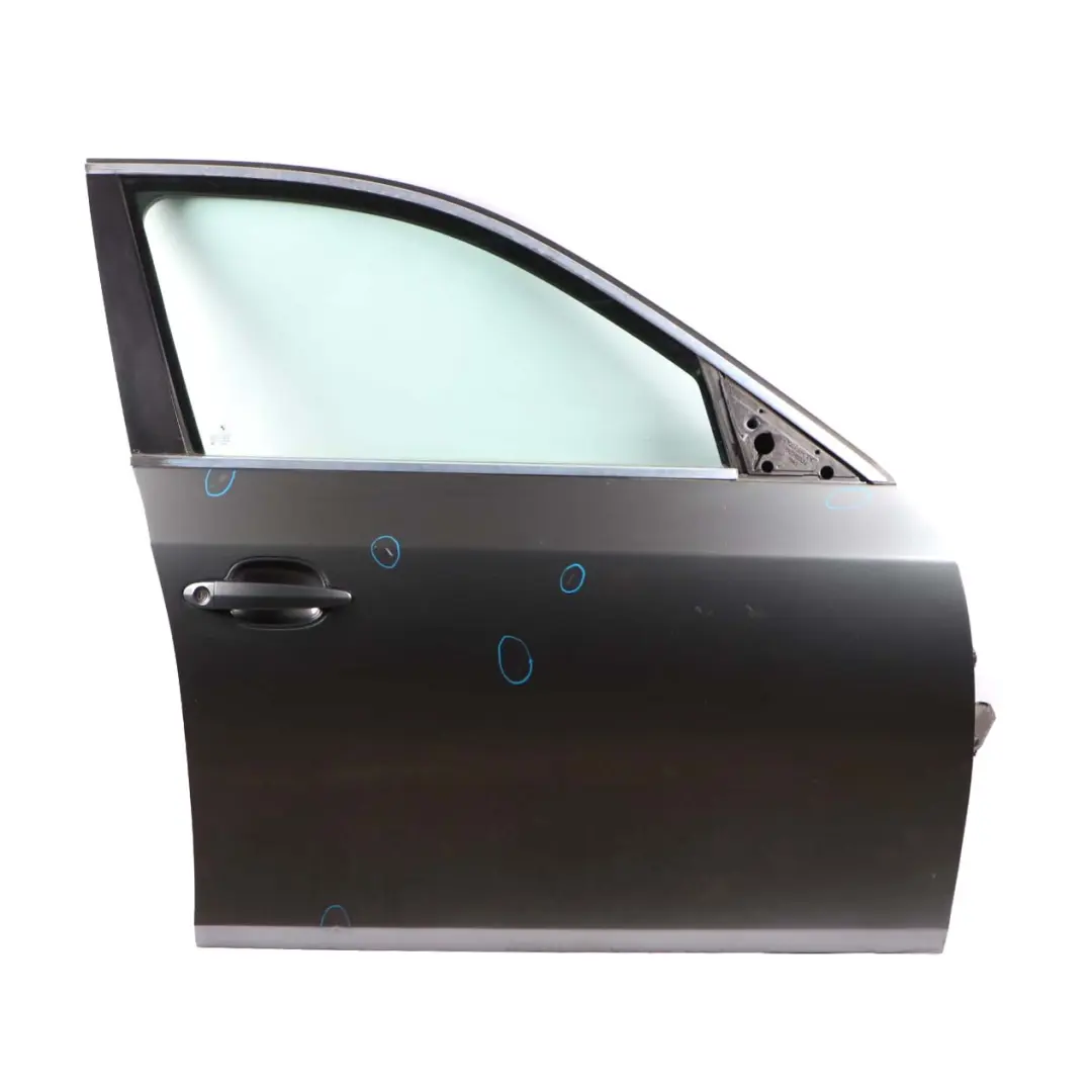 Door Front Right O/S Titangrau Titan Grey Metallic II - 892 to BMW 5 E60 E61 with Part number 7202340 BMW 5 E60 E61 Door Front Right O/S Titangrau Titan Grey Metallic II - 892 - SKU 7202340-TGR - Part number 7202340