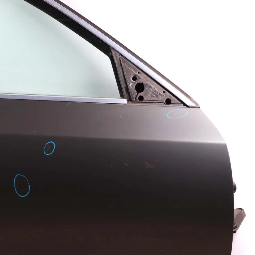 BMW 5 E60 E61 Door Front Right O/S Titangrau Titan Grey Metallic II - 892 - SKU 7202340-TGR - Part number 7202340