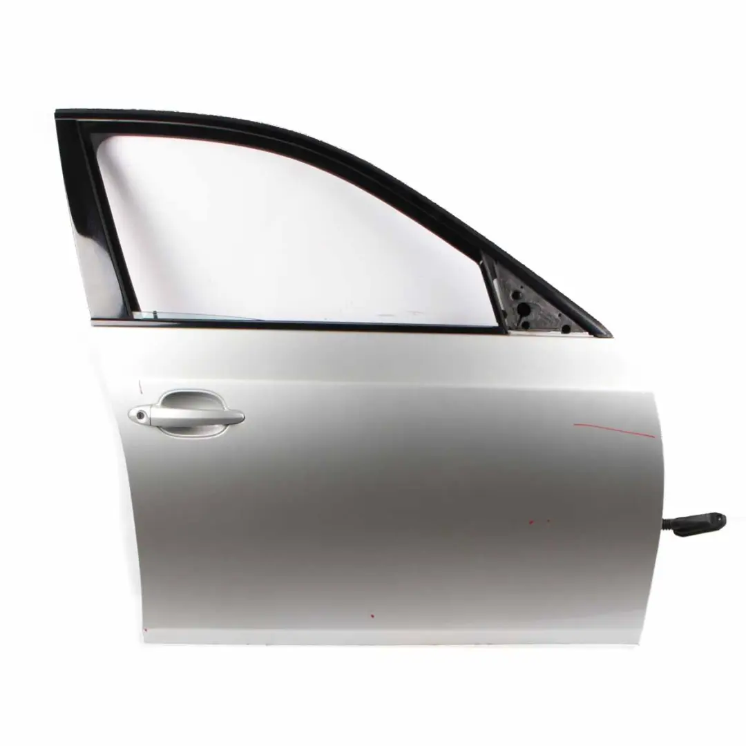 Door Front Right O/S Titansilber Titan Silver Metallic - 354 to BMW E60 E61 with Part number 7202340 BMW E60 E61 Door Front Right O/S Titansilber Titan Silver Metallic - 354 - SKU 7202340-TS1 - Part number 7202340