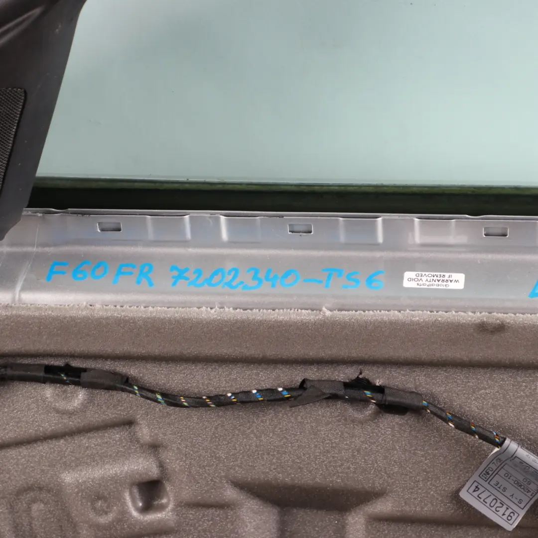 BMW 5 E60 E61 Door Front Right O/S Titansilber Titan Silver Metallic - 354 - SKU 7202340-TS6 - Part number 7202340