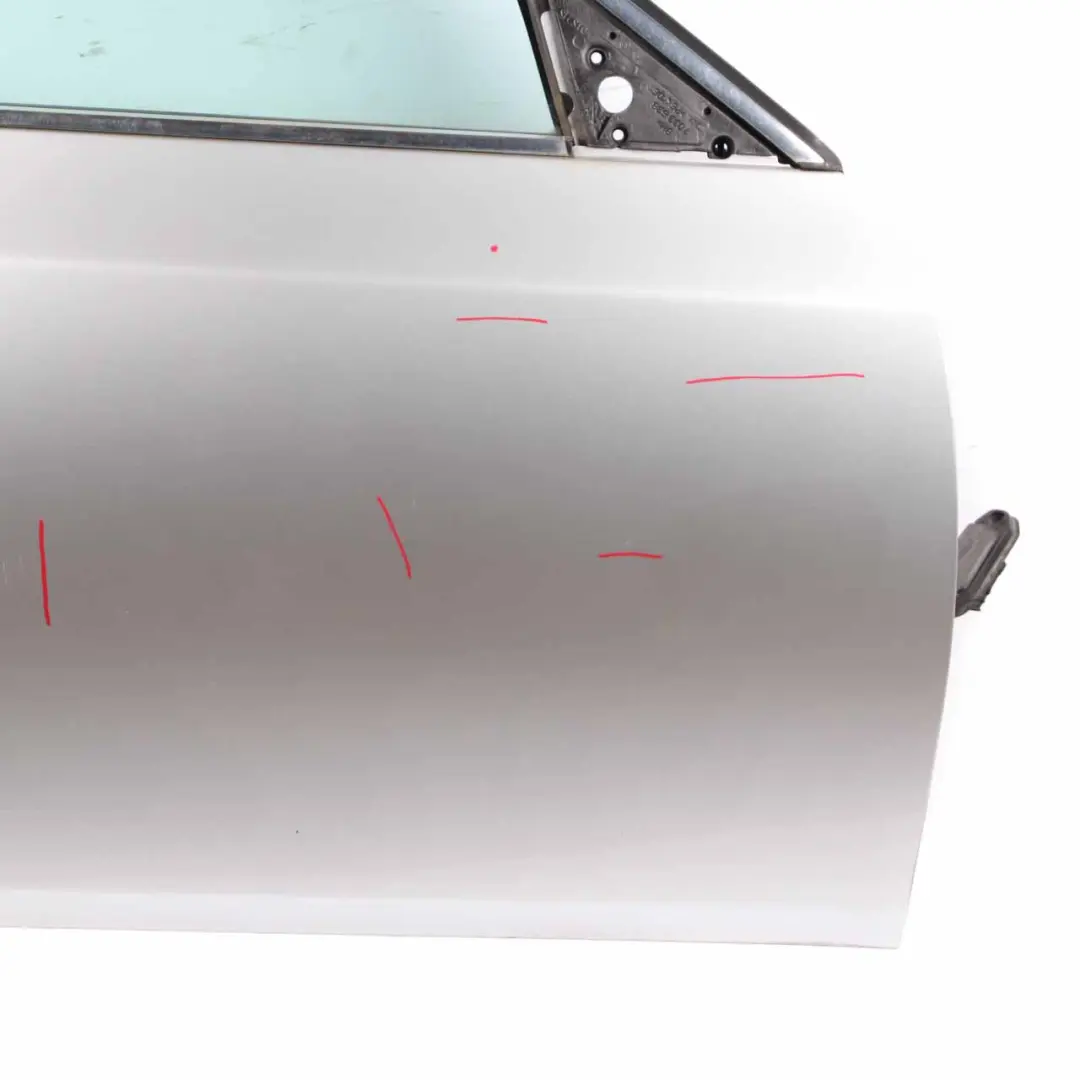 BMW E60 E61 Door Front Right O/S Titansilber Silver - 354 - SKU 7202340-TS - Part number 7202340