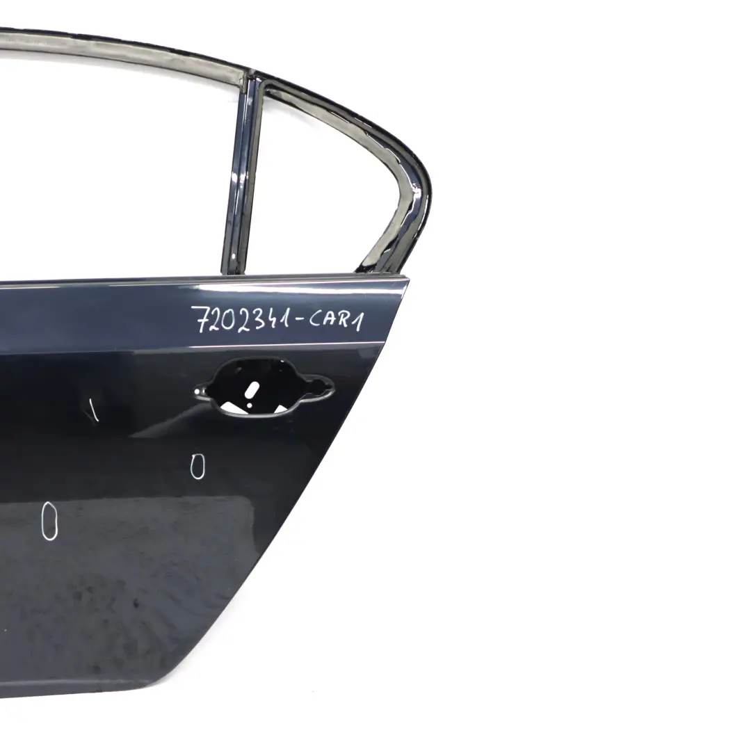 Tür Hinten Links Carbonschwarz Carbon Schwarz Metallic - 416 für BMW E60 mit Teilenummer 7202341 BMW E60 Tür Hinten Links Carbonschwarz Carbon Schwarz Metallic - 416 - SKU 7202341-CAR1 - Teilenummer 7202341