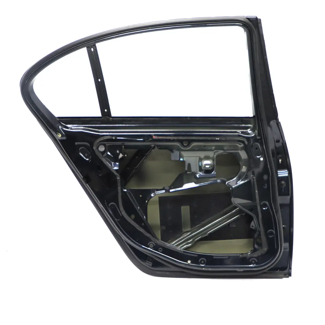 BMW E60 Porte Arriere Gauche Noir de Carbone Charbon Noir Metallise - 416 - SKU 7202341-CAR1 - Numéro de pièce 7202341