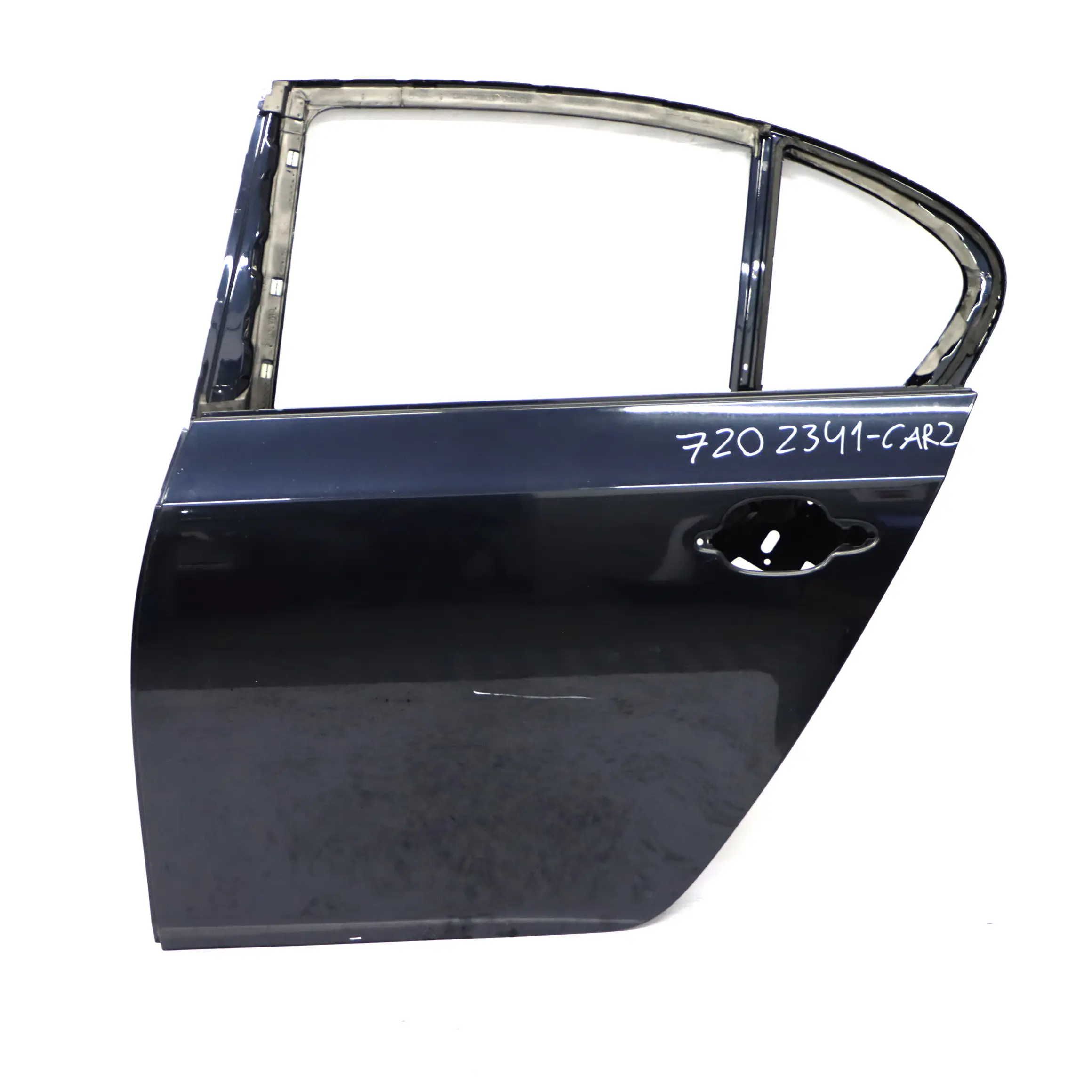 BMW E60 2 Porta Posteriore Sinistra Nero Carbone Metallizzato - 416