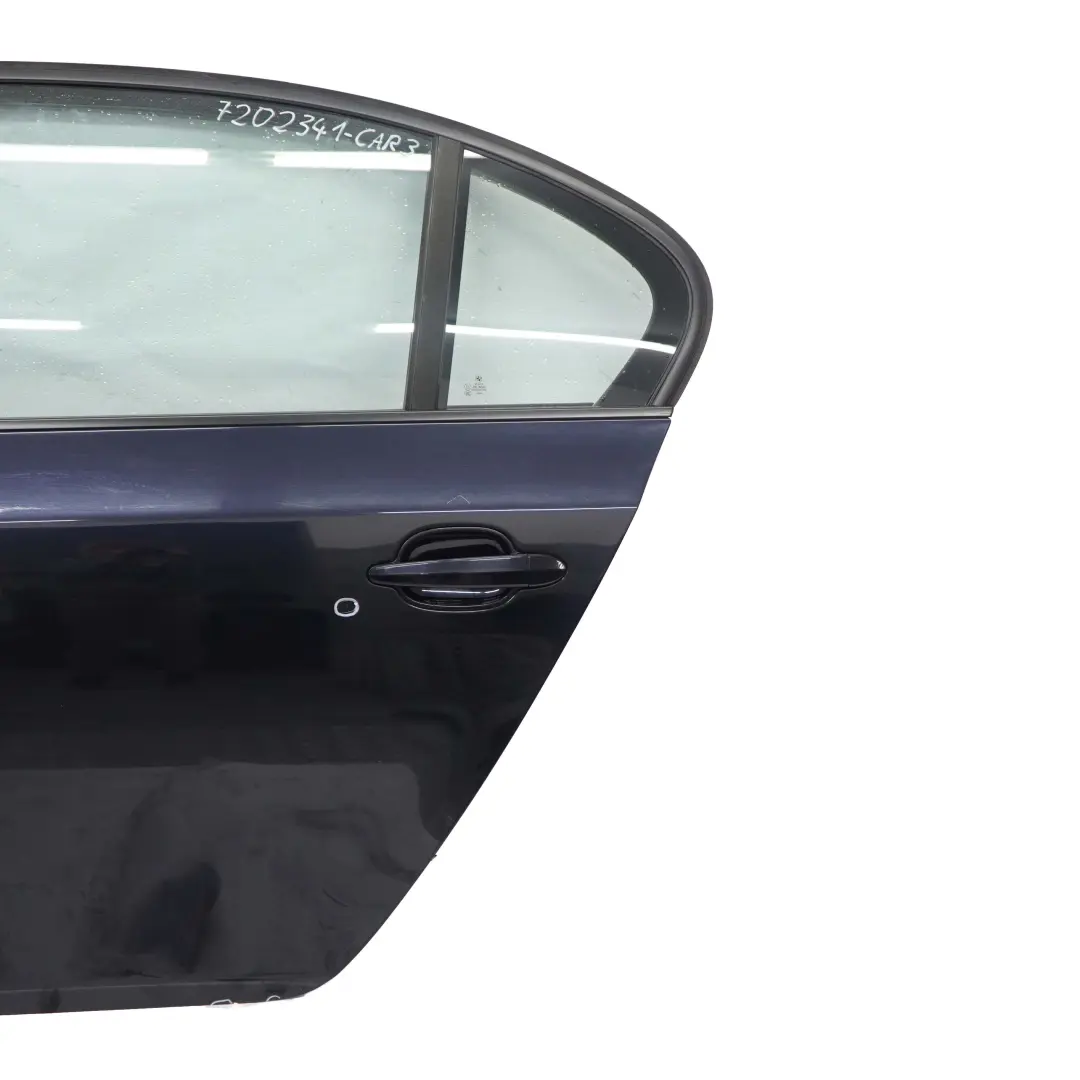 BMW 5 E60 Tür Hinten Links Carbonschwarz Carbon Schwarz Metallic - 416 - SKU 7202341-CAR3 - Teilenummer 7202341