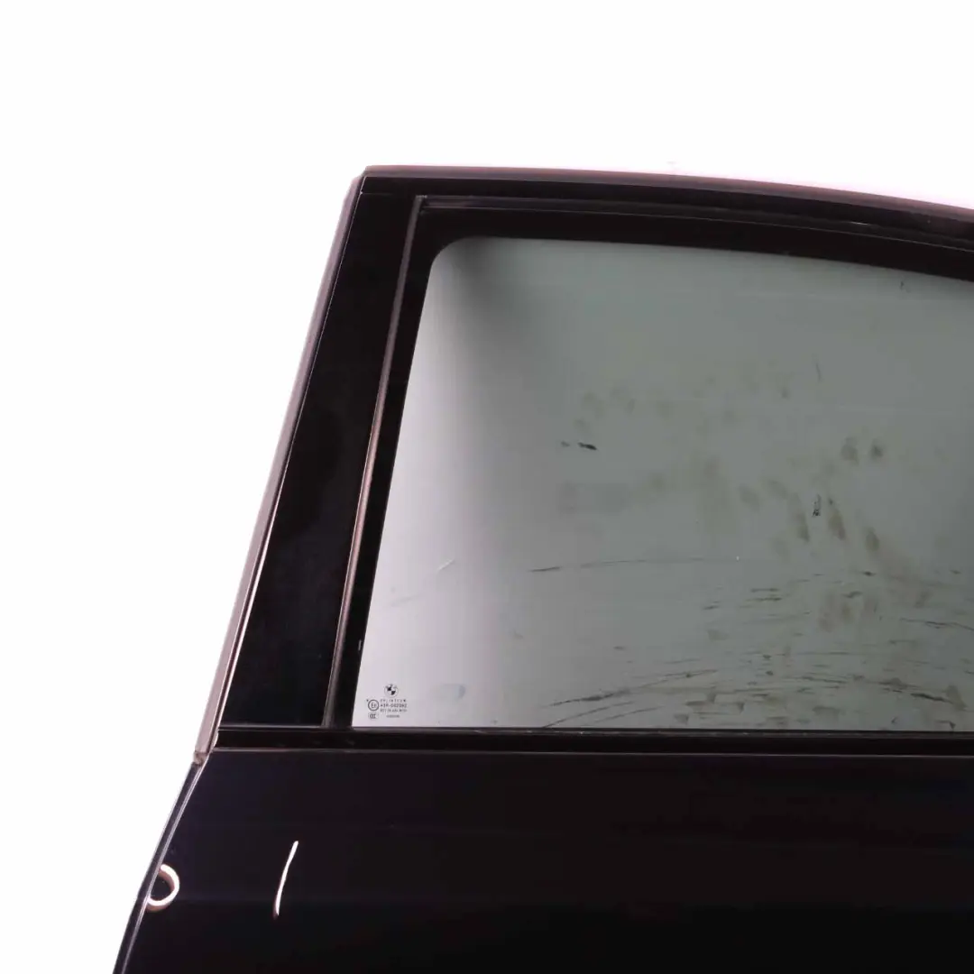 Door Rear Left N/S Carbonschwarz Carbon Black - 416 to BMW E60 with Part number 7202341 BMW E60 Door Rear Left N/S Carbonschwarz Carbon Black - 416 - SKU 7202341-CAR - Part number 7202341