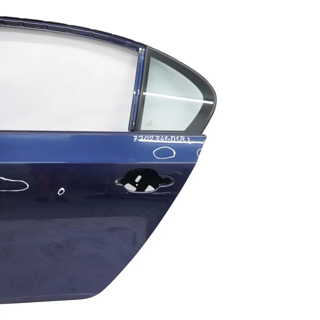 Tür Hinten Links Tiefseeblau Blau Metallic - A76 für BMW 5 E60 1 mit Teilenummer 7202341 BMW 5 E60 1 Tür Hinten Links Tiefseeblau Blau Metallic - A76 - SKU 7202341-DSB2 - Teilenummer 7202341