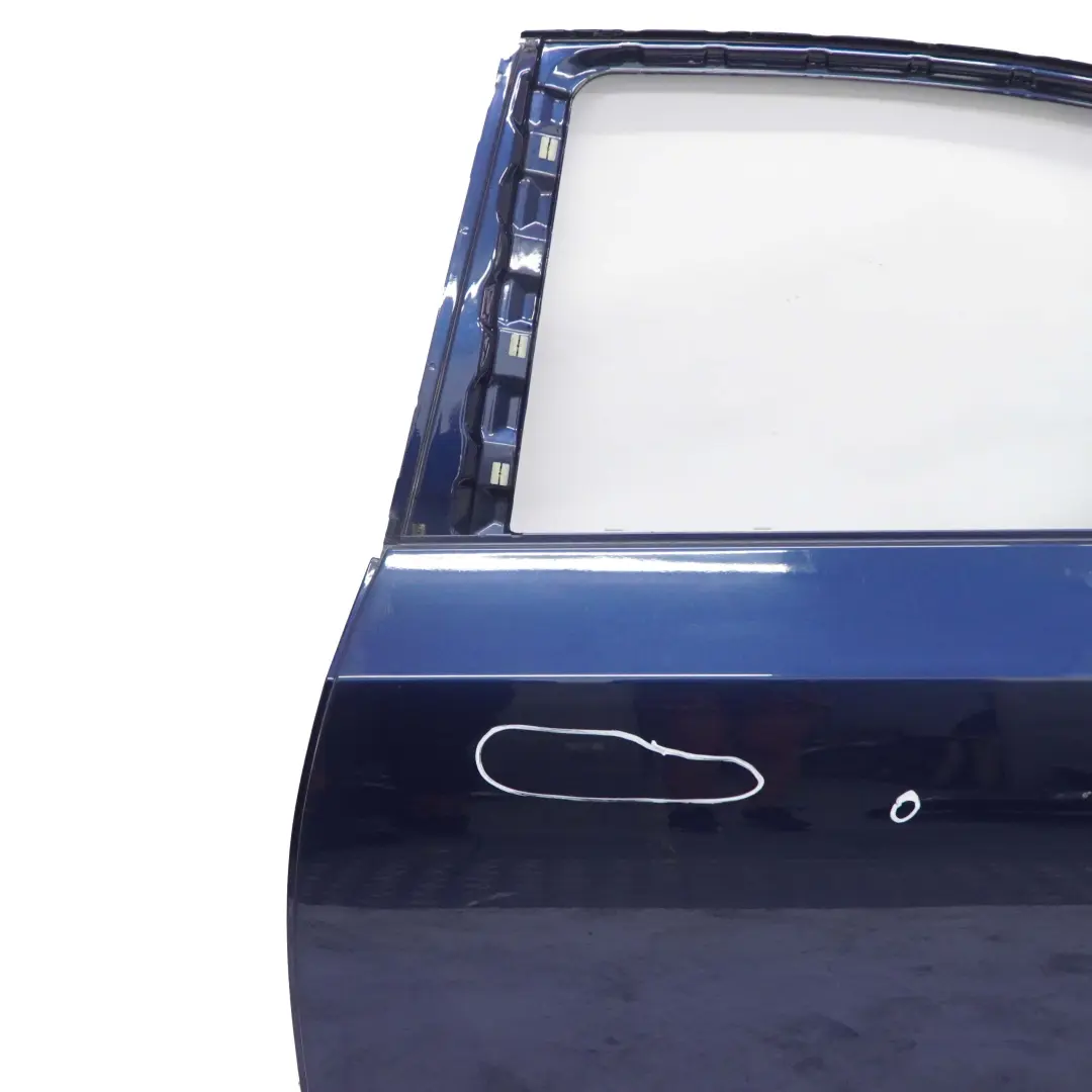 Left Door N/S Tiefseeblau Deep Sea Blue Metallic - A76 to BMW 5 E60 Rear with Part number 7202341 BMW 5 E60 Rear Left Door N/S Tiefseeblau Deep Sea Blue Metallic - A76 - SKU 7202341-DSB2 - Part number 7202341