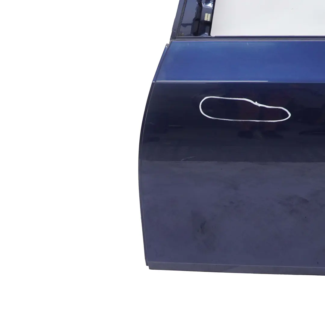 Porta Posteriore Sinistra N/S Tiefseeblau Deep Sea Blue Metallic - A76 per BMW E60 con numero di parte 7202341 BMW E60 Porta Posteriore Sinistra N/S Tiefseeblau Deep Sea Blue Metallic - A76 - SKU 7202341-DSB2 - Numero di parte 7202341