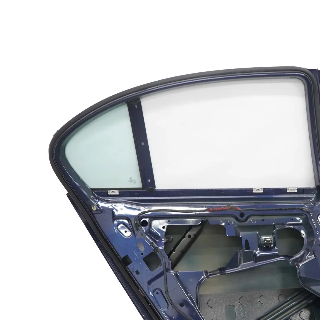 BMW 5 E60 Rear Left Door N/S Tiefseeblau Deep Sea Blue Metallic - A76 - SKU 7202341-DSB2 - Part number 7202341
