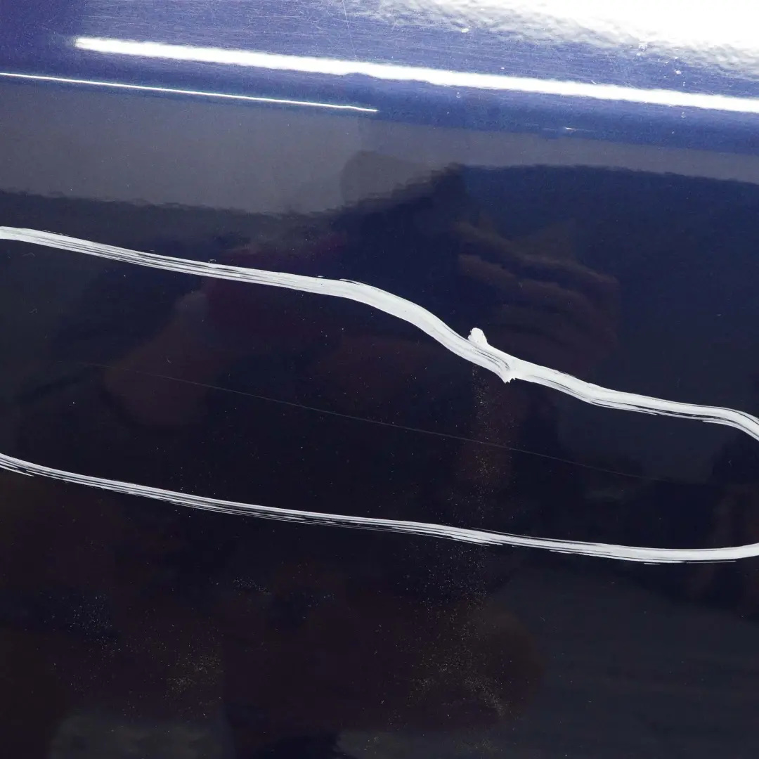 BMW 5 E60 Rear Left Door N/S Tiefseeblau Deep Sea Blue Metallic - A76 - SKU 7202341-DSB2 - Part number 7202341