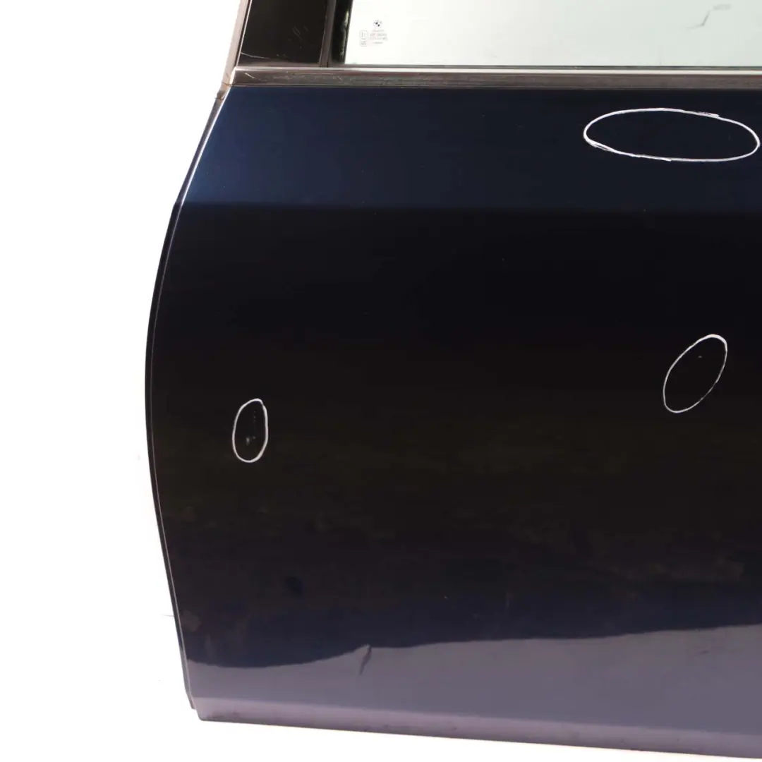 Left Door N/S Tiefseeblau Deep Sea Blue Metallic - A76 to BMW 5 E60 Rear with Part number 7202341 BMW 5 E60 Rear Left Door N/S Tiefseeblau Deep Sea Blue Metallic - A76 - SKU 7202341-DSB3 - Part number 7202341