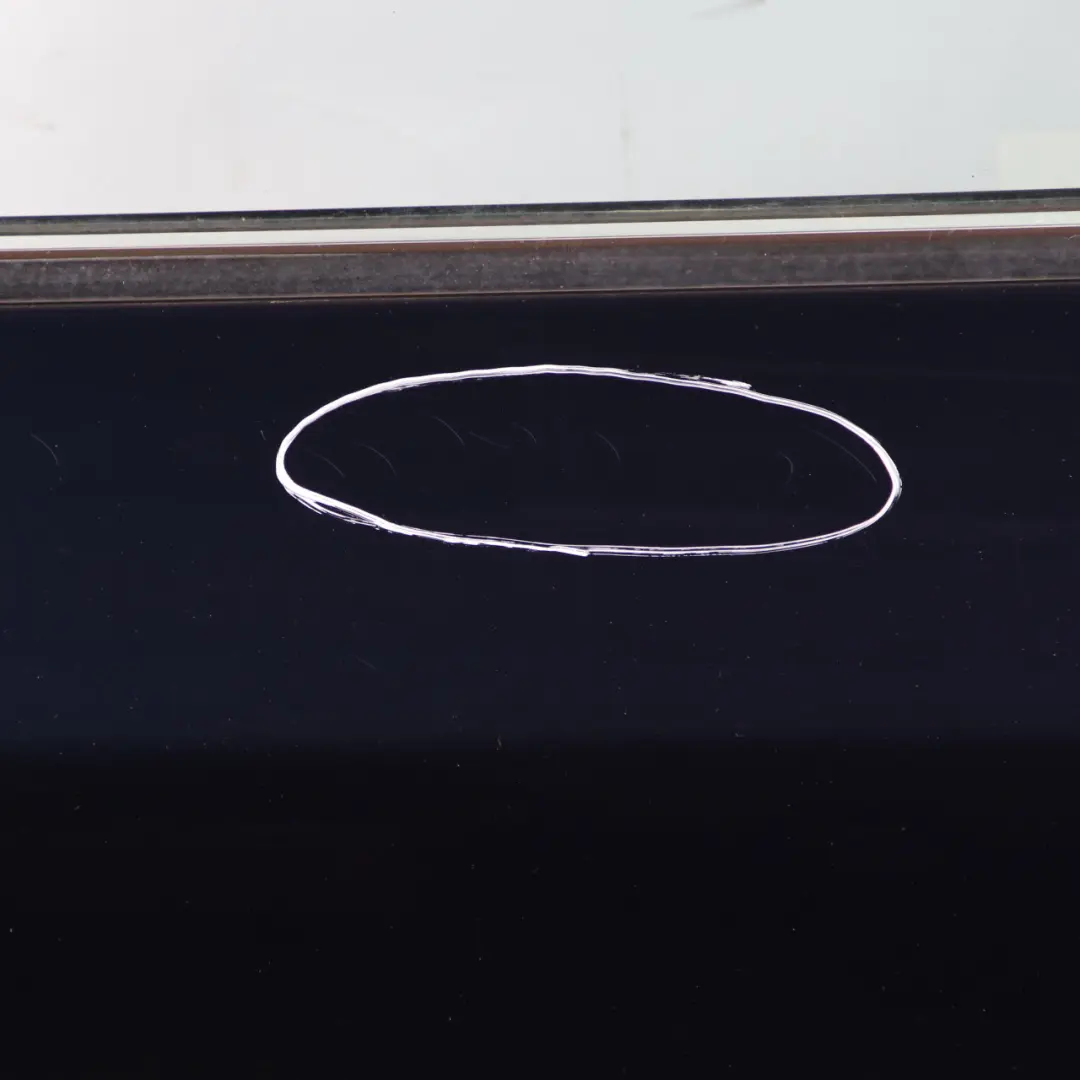 BMW 5 E60 Rear Left Door N/S Tiefseeblau Deep Sea Blue Metallic - A76 - SKU 7202341-DSB3 - Part number 7202341