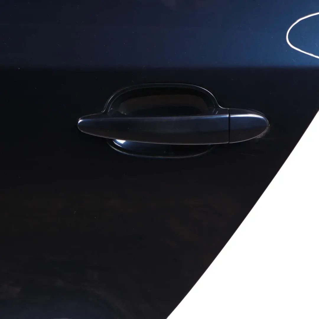 Left Door N/S Tiefseeblau Deep Sea Blue Metallic - A76 to BMW 5 E60 Rear with Part number 7202341 BMW 5 E60 Rear Left Door N/S Tiefseeblau Deep Sea Blue Metallic - A76 - SKU 7202341-DSB3 - Part number 7202341