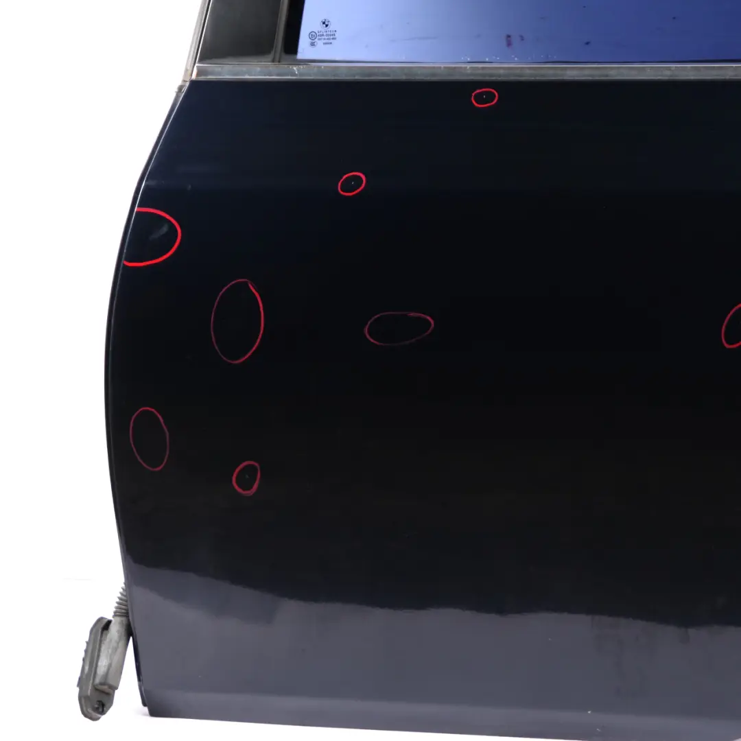 Door Rear Left Panel N/S Monacoblau Monaco Blue Metallic - A35 to BMW E60 with Part number 7202341 BMW E60 Door Rear Left Panel N/S Monacoblau Monaco Blue Metallic - A35 - SKU 7202341-MB - Part number 7202341