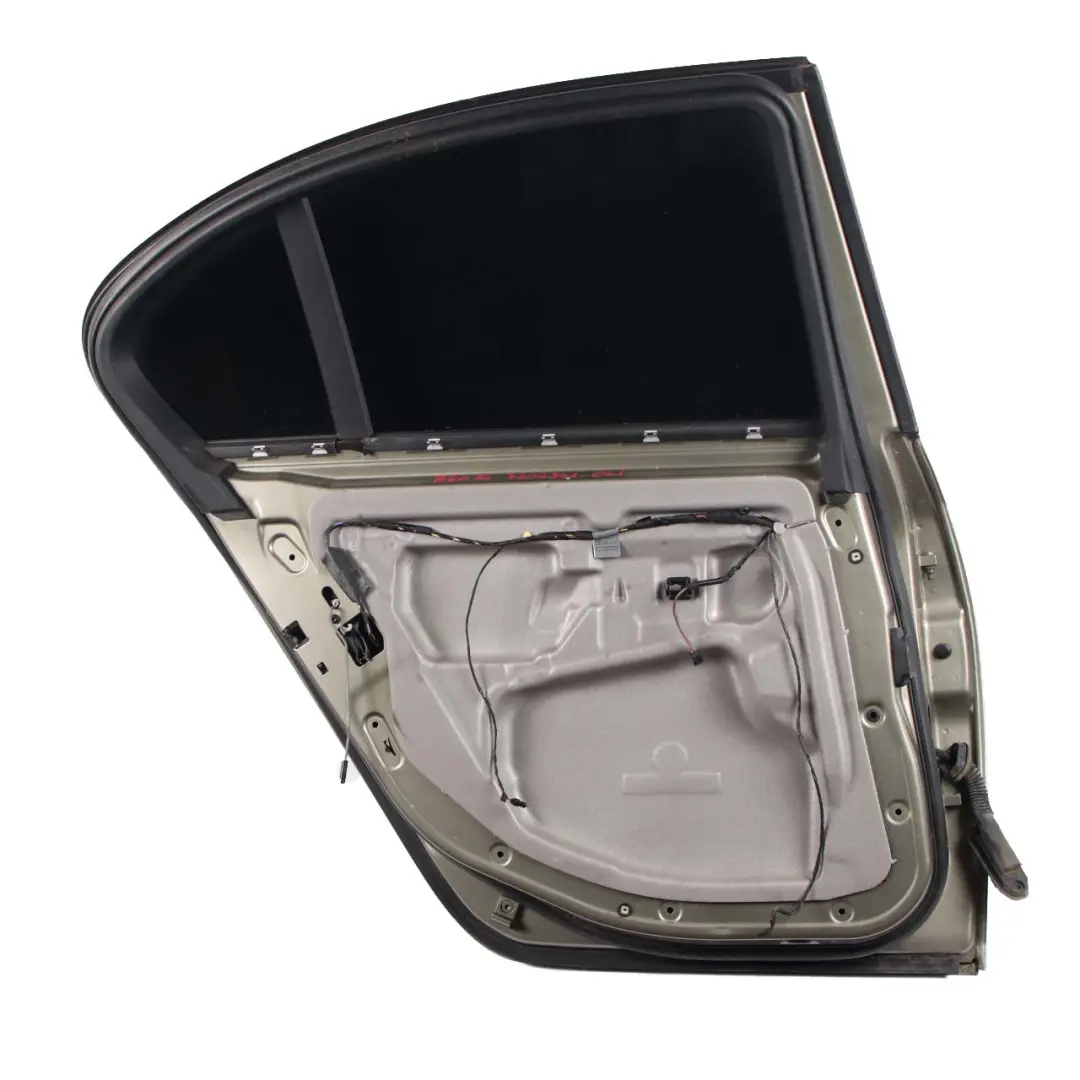Door Rear Left Panel N/S Olivin Olive Metallic - 349 to BMW E60 with Part number 7202341 BMW E60 Door Rear Left Panel N/S Olivin Olive Metallic - 349 - SKU 7202341-OLI - Part number 7202341