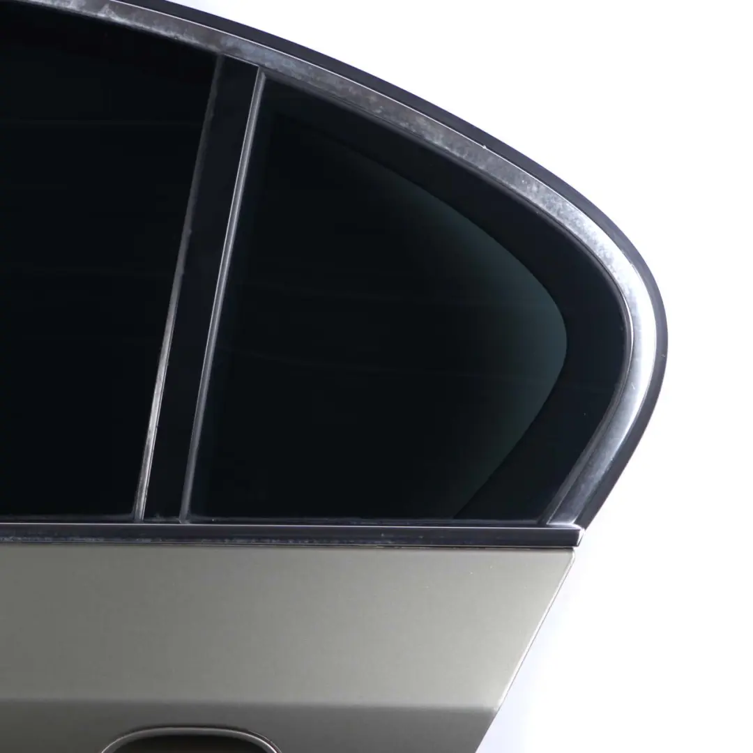 Door Rear Left Panel N/S Olivin Olive Metallic - 349 to BMW E60 with Part number 7202341 BMW E60 Door Rear Left Panel N/S Olivin Olive Metallic - 349 - SKU 7202341-OLI - Part number 7202341