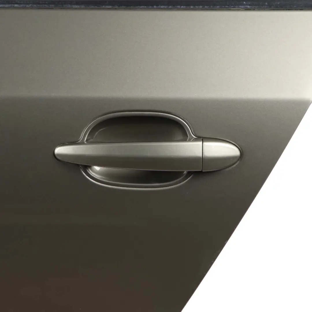 Door Rear Left Panel N/S Olivin Olive Metallic - 349 to BMW E60 with Part number 7202341 BMW E60 Door Rear Left Panel N/S Olivin Olive Metallic - 349 - SKU 7202341-OLI - Part number 7202341