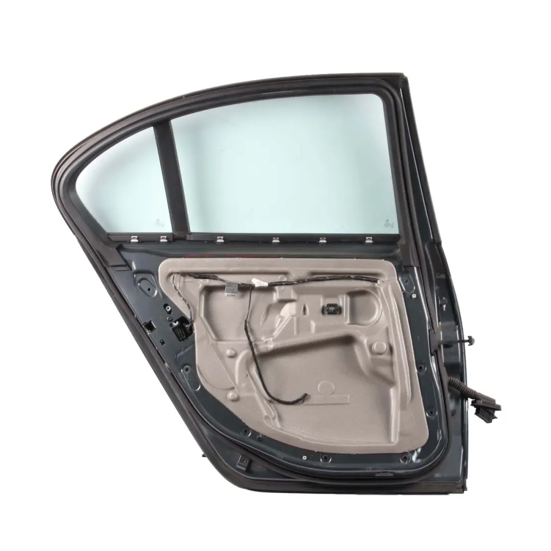 Door Rear Left Panel N/S Platingrau Platinum Grey Metallic - A68 to BMW E60 with Part number 7202341 BMW E60 Door Rear Left Panel N/S Platingrau Platinum Grey Metallic - A68 - SKU 7202341-PG - Part number 7202341