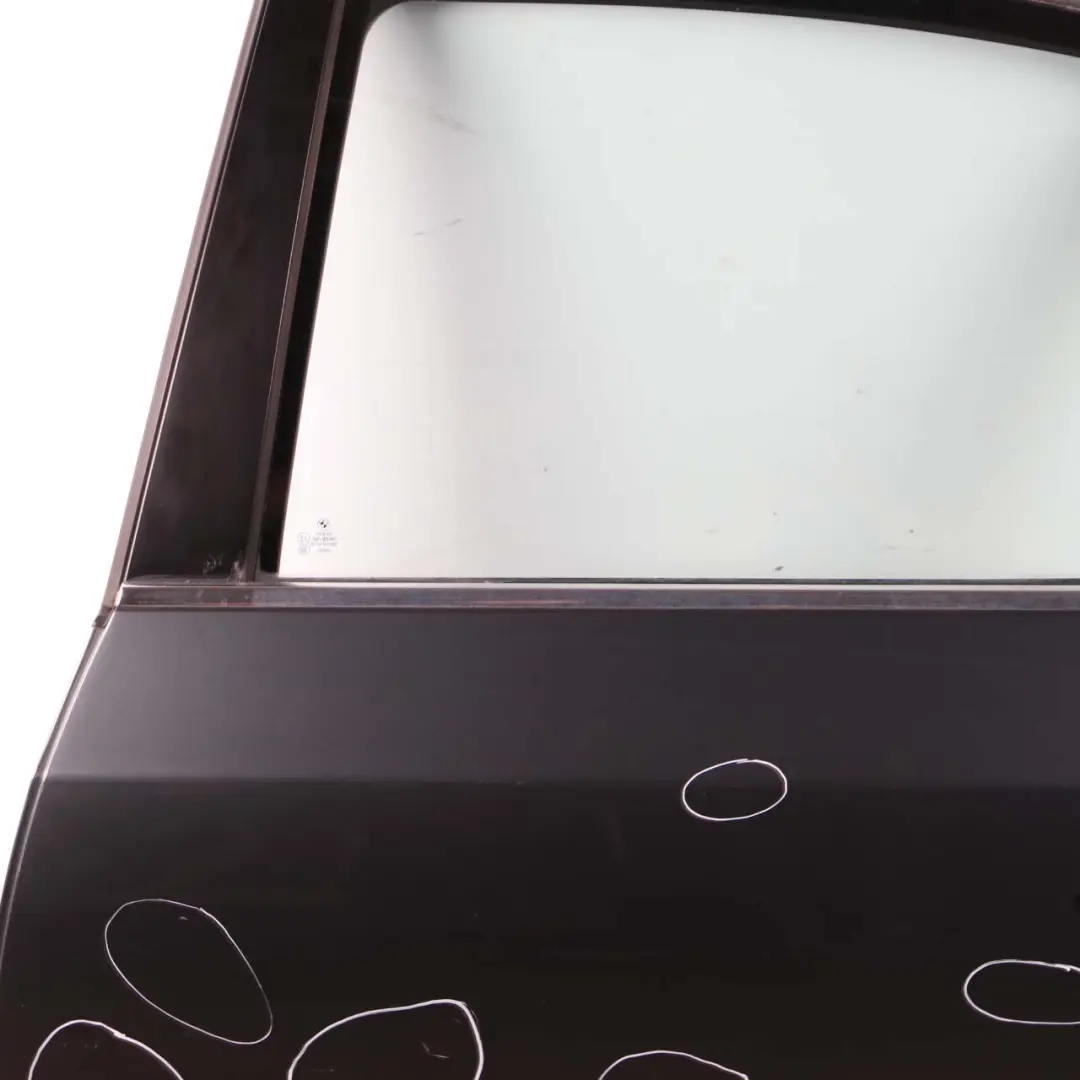 Door Rear Left Panel N/S Platingrau Platinum Grey Metallic - A68 to BMW E60 with Part number 7202341 BMW E60 Door Rear Left Panel N/S Platingrau Platinum Grey Metallic - A68 - SKU 7202341-PG - Part number 7202341