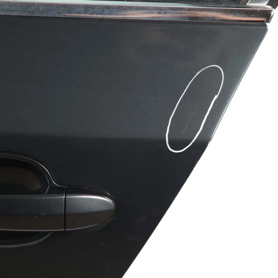 Door Rear Left Panel N/S Platingrau Platinum Grey Metallic - A68 to BMW E60 with Part number 7202341 BMW E60 Door Rear Left Panel N/S Platingrau Platinum Grey Metallic - A68 - SKU 7202341-PG - Part number 7202341