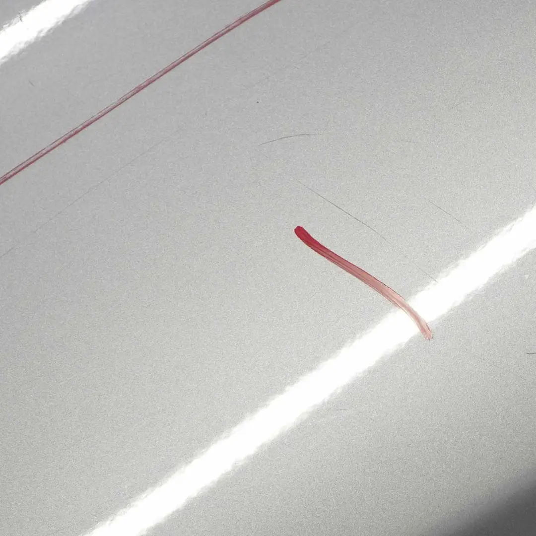 BMW E60 Panneau Arrière Gauche de Porte Silbergrau Gris Argent Métallisé - A08 - SKU 7202341-SBG1 - Numéro de pièce 7202341