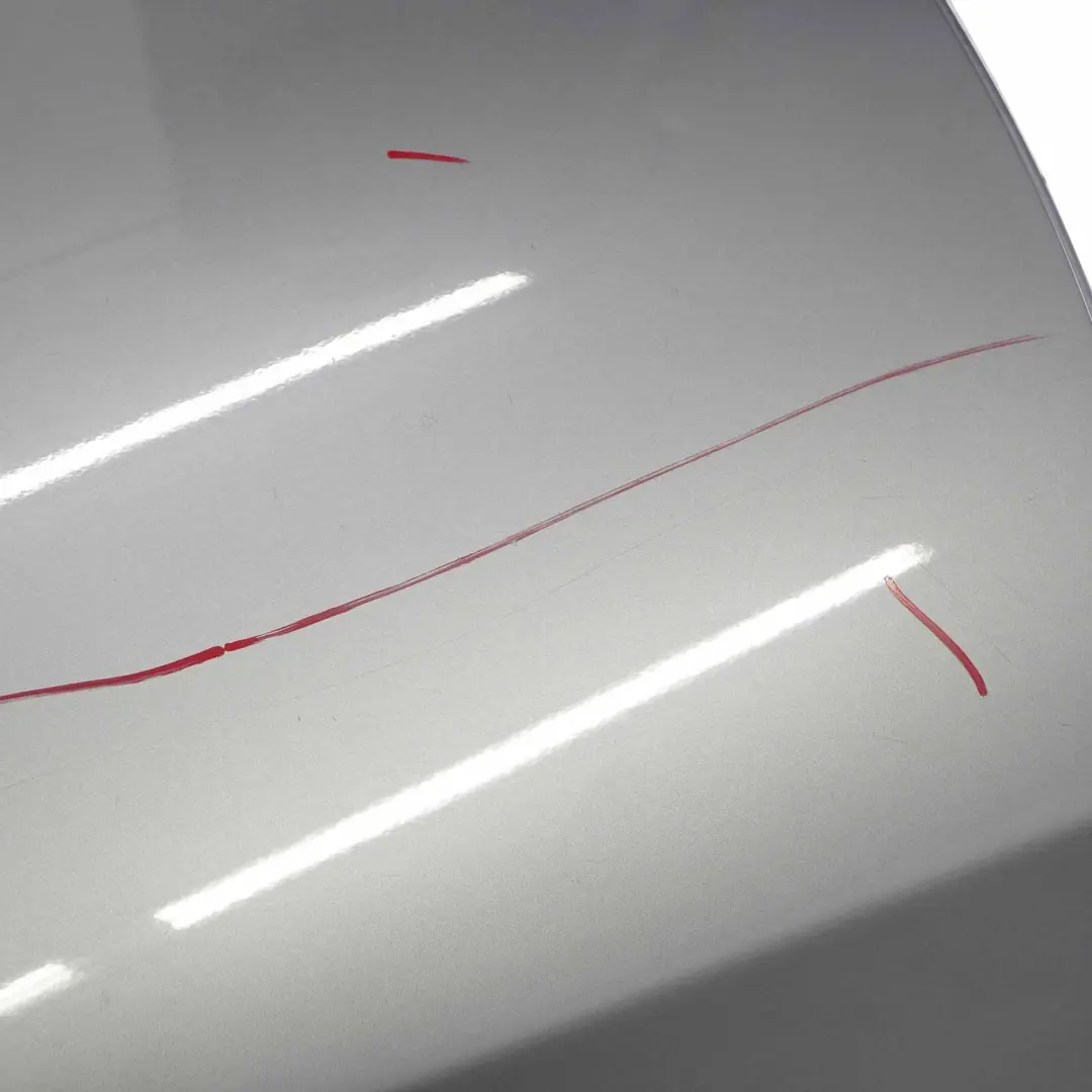 BMW E60 Türverkleidung hinten links Silbergrau Silber Grau Metallic - A08 - SKU 7202341-SBG1 - Teilenummer 7202341