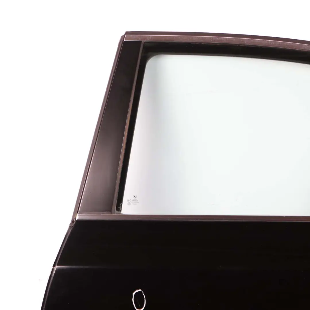 Door Rear Left Panel N/S Schwarz 2 Black - 668 to BMW E60 with Part number 7202341 BMW E60 Door Rear Left Panel N/S Schwarz 2 Black - 668 - SKU 7202341-SCH - Part number 7202341