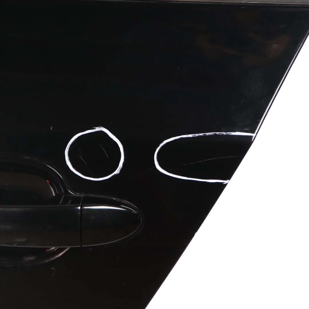Door Rear Left Panel N/S Schwarz 2 Black - 668 to BMW E60 with Part number 7202341 BMW E60 Door Rear Left Panel N/S Schwarz 2 Black - 668 - SKU 7202341-SCH - Part number 7202341