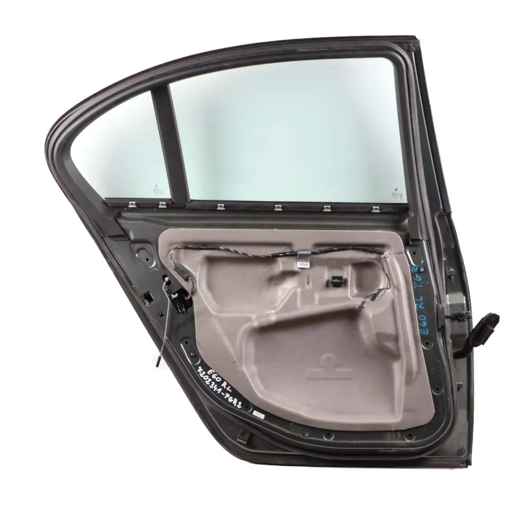 BMW 5 E60 2 Door Rear Left N/S Titangrau Titan Grey II Metallic - A36 - SKU 7202341-TGR2 - Part number 7202341