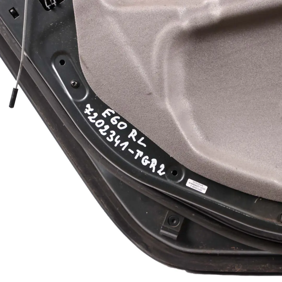 Door Rear Left N/S Titangrau Titan Grey II Metallic - A36 to BMW 5 E60 2 with Part number 7202341 BMW 5 E60 2 Door Rear Left N/S Titangrau Titan Grey II Metallic - A36 - SKU 7202341-TGR2 - Part number 7202341
