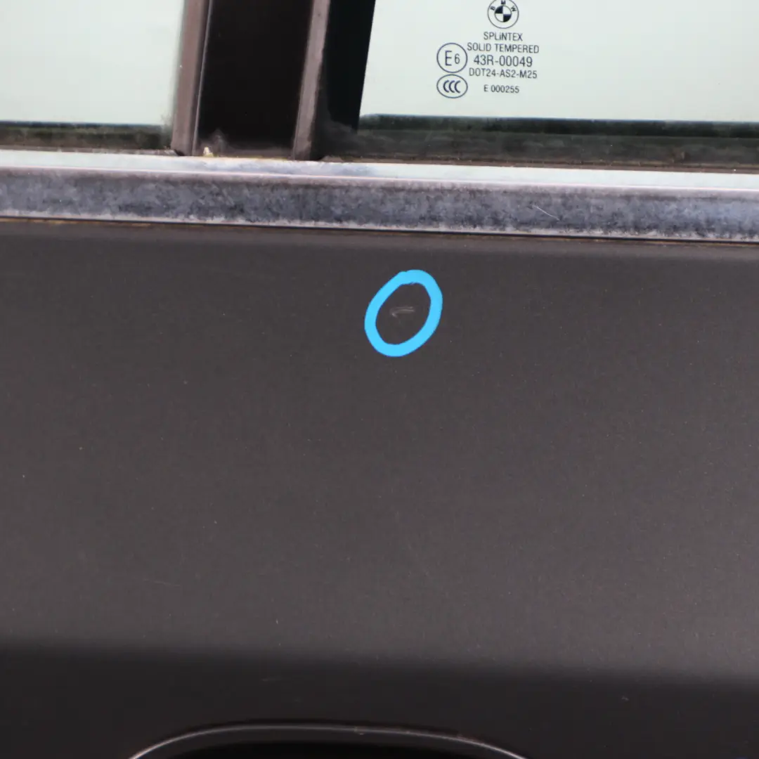 Door Rear Left N/S Titangrau Titan Grey II Metallic - A36 to BMW 5 E60 2 with Part number 7202341 BMW 5 E60 2 Door Rear Left N/S Titangrau Titan Grey II Metallic - A36 - SKU 7202341-TGR2 - Part number 7202341