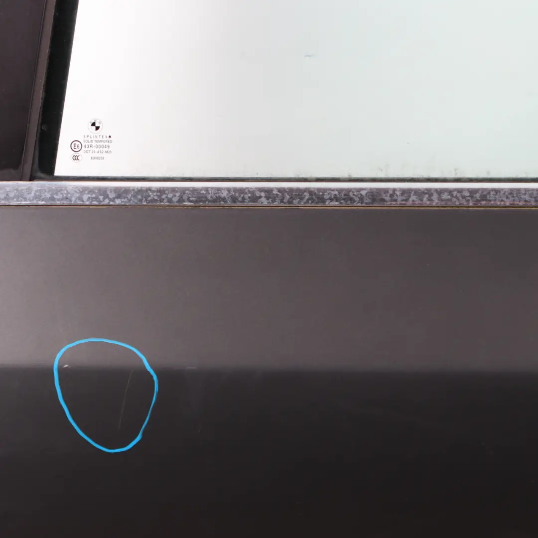 Door Rear Left N/S Titangrau Titan Grey II Metallic - 892 to BMW 5 E60 2 with Part number 7202341 BMW 5 E60 2 Door Rear Left N/S Titangrau Titan Grey II Metallic - 892 - SKU 7202341-TGR2 - Part number 7202341