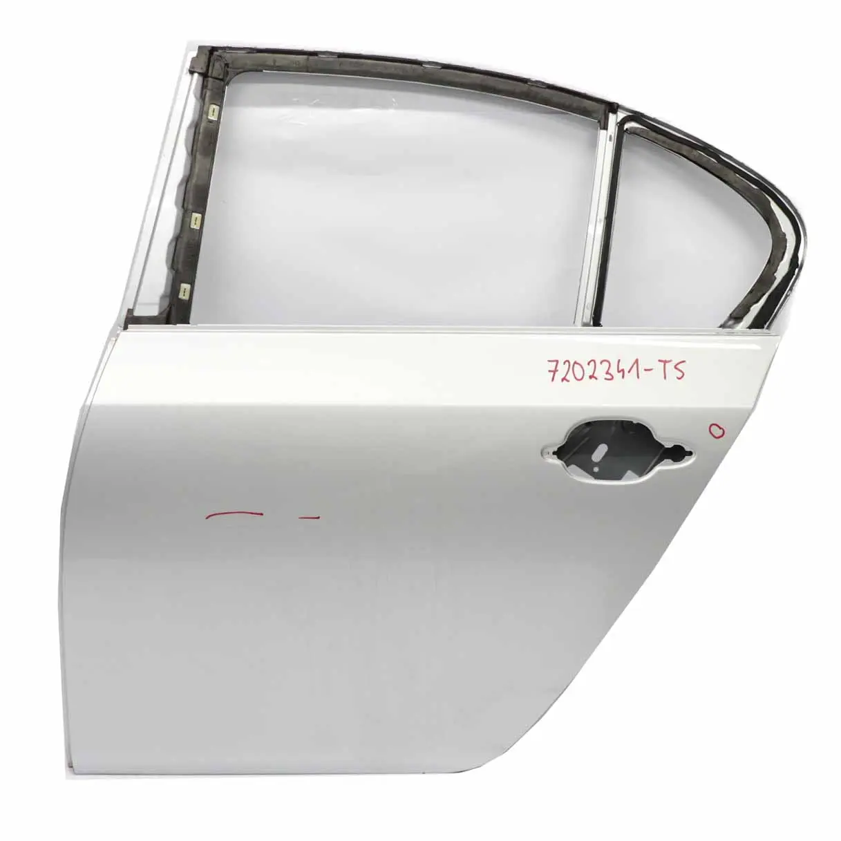 BMW E60 Puerta Trasera Izquierda Lado Pasajero Titansilber Plata - 354