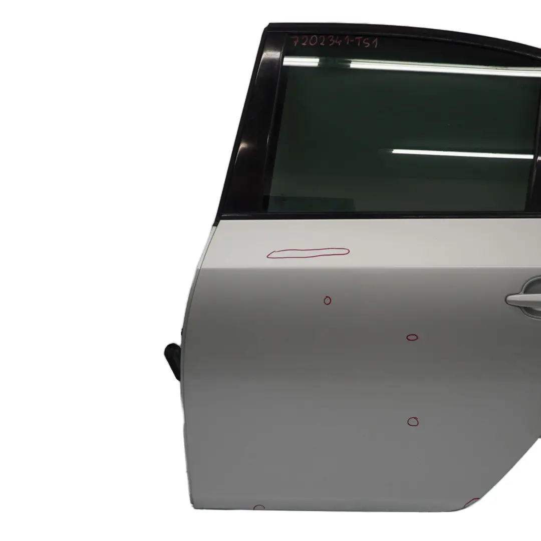 BMW E60 Puerta Trasera Izquierda Lado Pasajero Titansilber Plata - 354 - SKU 7202341-TS1 - Número de pieza 7202341