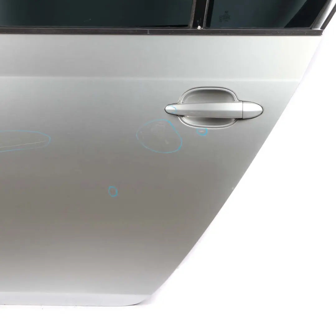 BMW E60 Door Rear Left Side N/S Titansilber Silver Metallic - 354 - SKU 7202341-TS2 - Part number 7202341