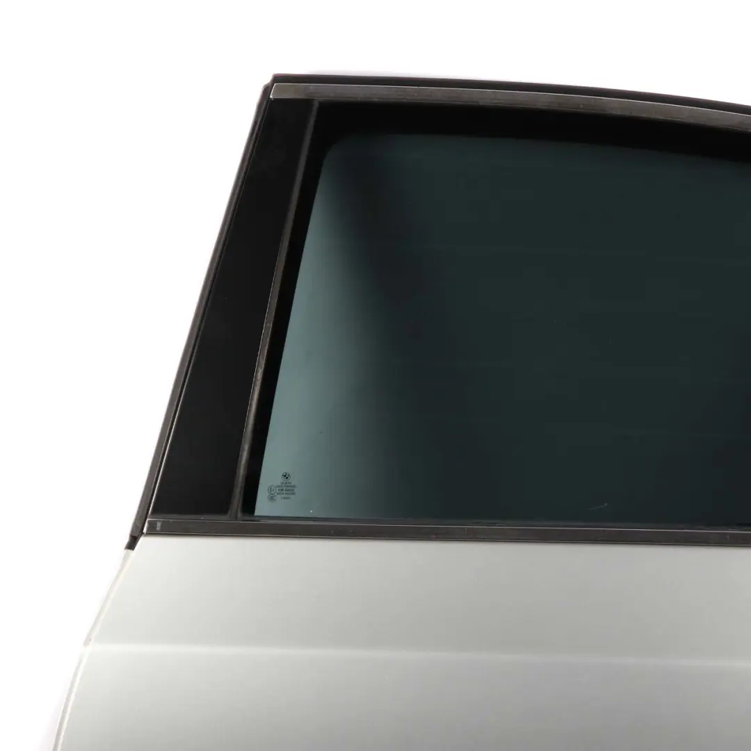 BMW E60 Door Rear Left Side N/S Titansilber Silver Metallic - 354 - SKU 7202341-TS2 - Part number 7202341