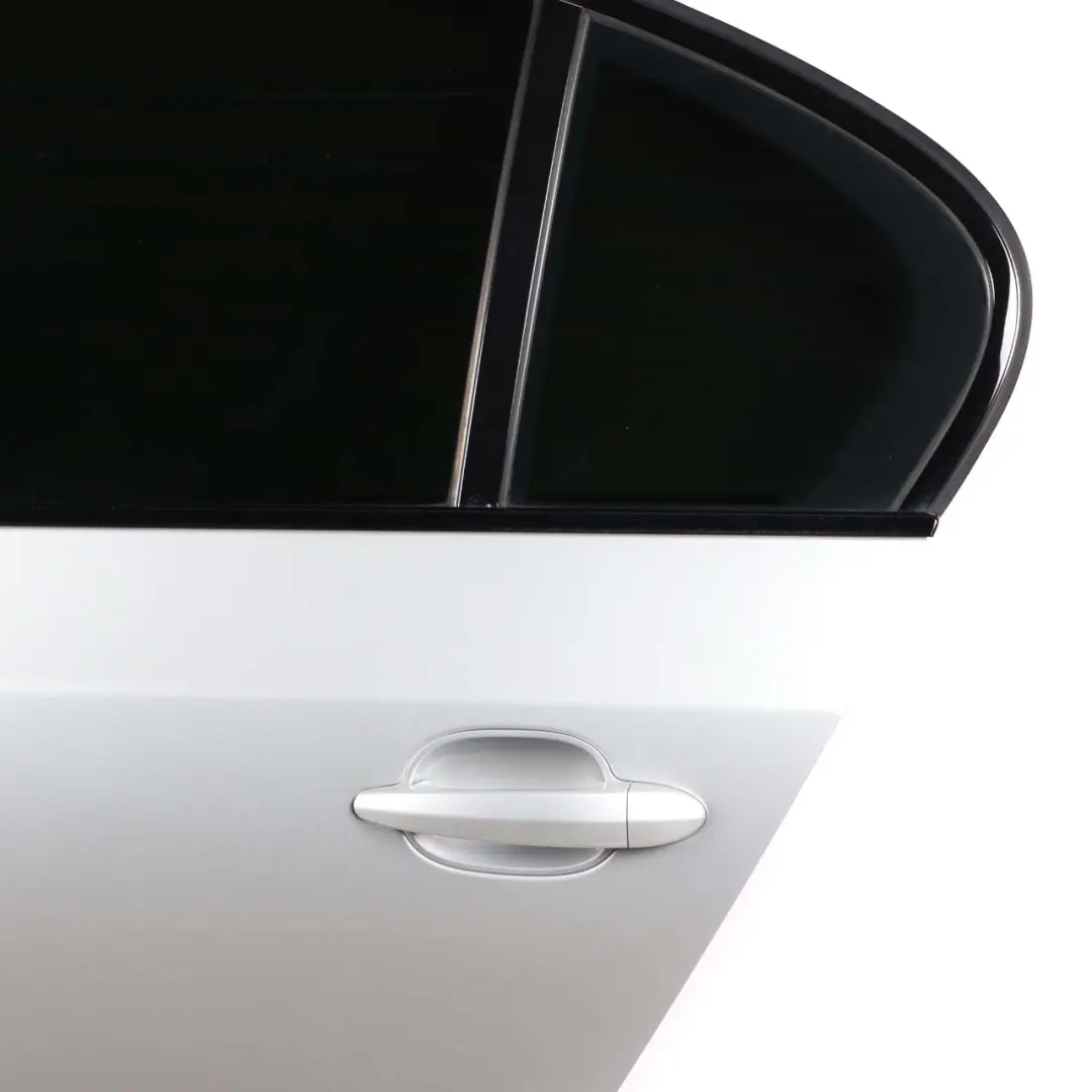 BMW 5 Series E60 6 Rear Left Door N/S Titansilber Titan Silver Metallic - 354 - SKU 7202341-TS6 - Part number 7202341