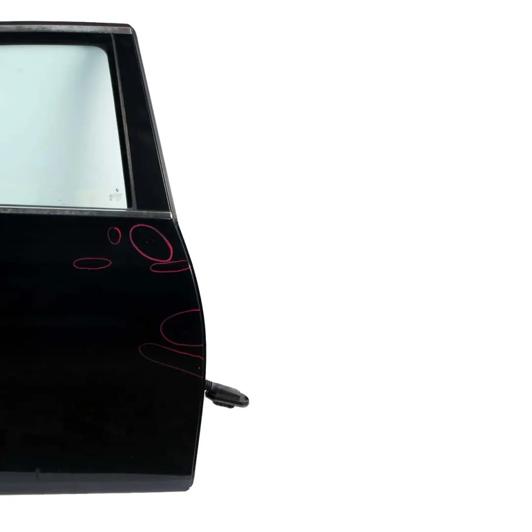 BMW E60 Puerta Trasera Derecha Zafiro Negro Metalizado - 475 - SKU 7202342-BS1 - Número de pieza 7202342