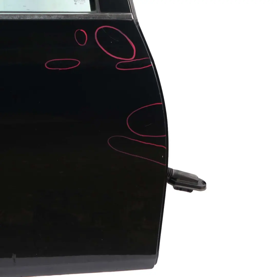 BMW E60 Puerta Trasera Derecha Zafiro Negro Metalizado - 475 - SKU 7202342-BS1 - Número de pieza 7202342