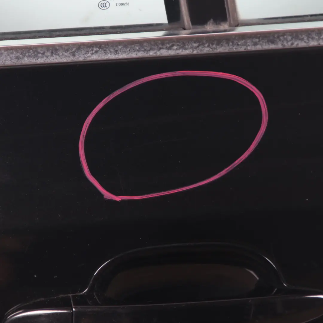 BMW E60 Puerta Trasera Derecha Zafiro Negro Metalizado - 475 - SKU 7202342-BS1 - Número de pieza 7202342