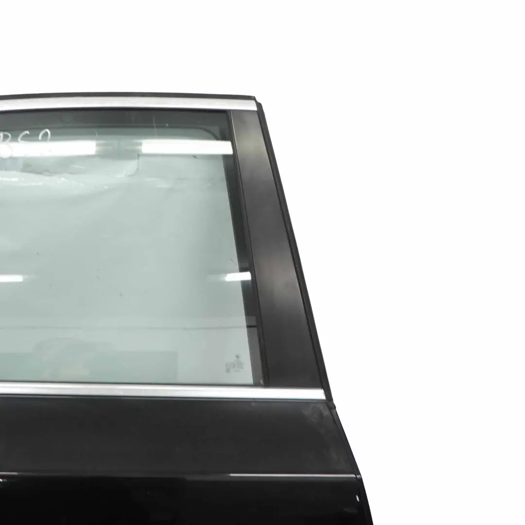 BMW E60 Tür hinten rechts Abdeckplatte Schwarz Saphir Metallic - 475 - SKU 7202342-BS2 - Teilenummer 7202342