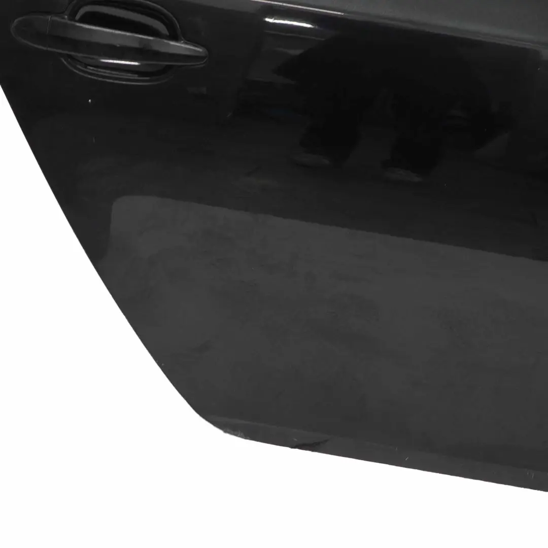 BMW E60 Puerta Trasera Derecha Panel de cubierta Negro Zafiro Metálico - 475 - SKU 7202342-BS2 - Número de pieza 7202342