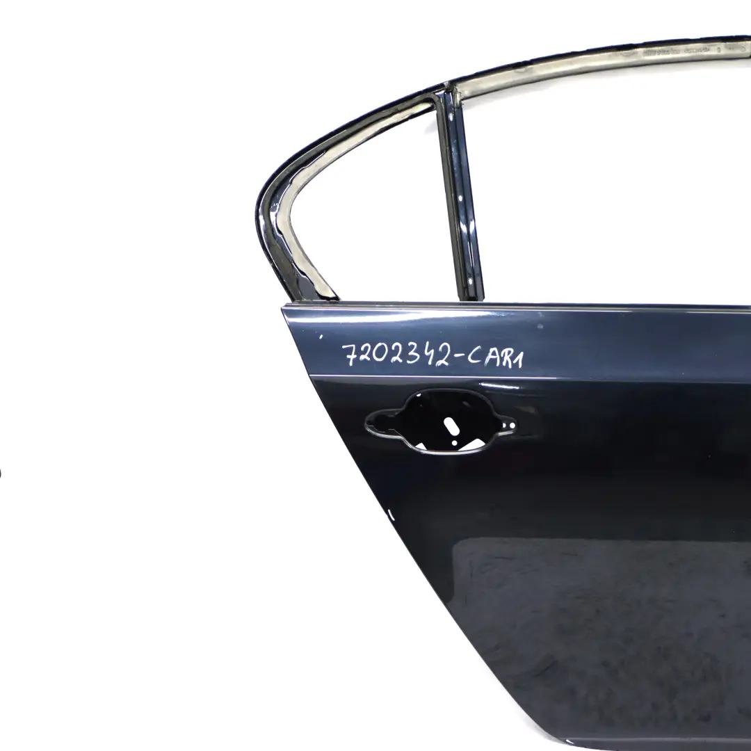 Tür Hinten Rechts Carbonschwarz Carbon Schwarz Metallic - 416 für BMW E60 mit Teilenummer 7202342 BMW E60 Tür Hinten Rechts Carbonschwarz Carbon Schwarz Metallic - 416 - SKU 7202342-CAR1 - Teilenummer 7202342
