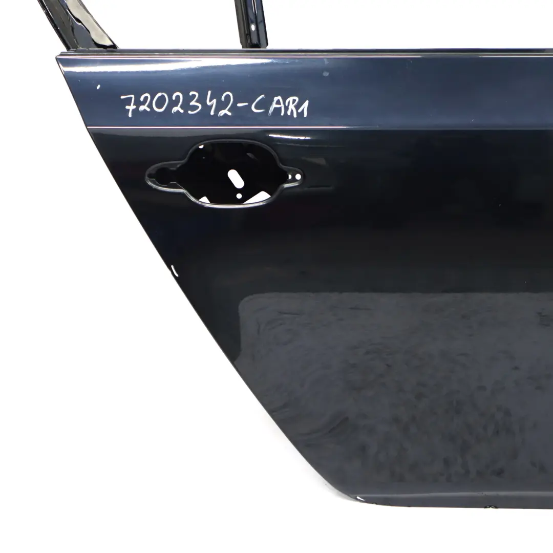 BMW E60 Tür Hinten Rechts Carbonschwarz Carbon Schwarz Metallic - 416 - SKU 7202342-CAR1 - Teilenummer 7202342